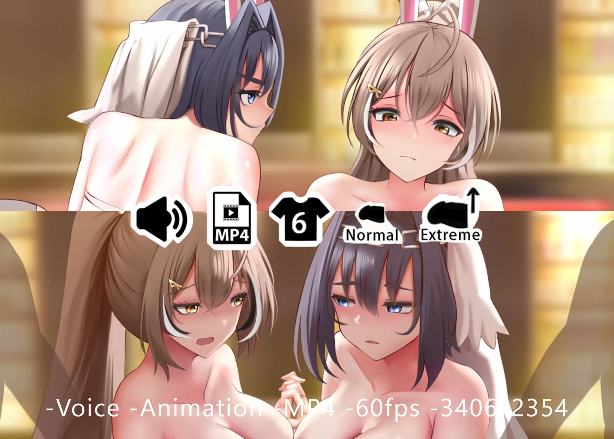 サンプル画像1:ムメイとクロニー – 同人動画 （ぎんハハ）(ぎんハハ) [d_233995]