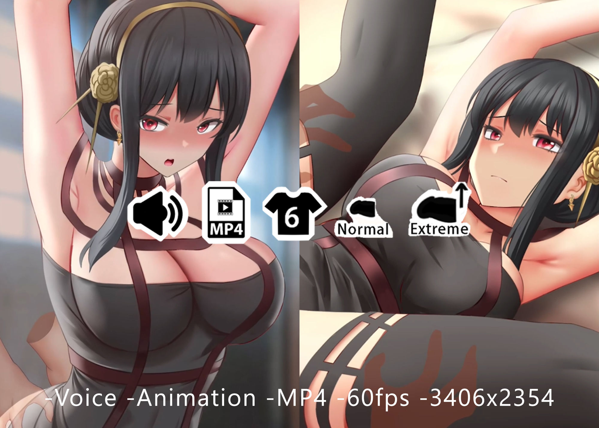 サンプル画像1:ヨル – 同人動画 （ぎんハハ）(ぎんハハ) [d_233996]