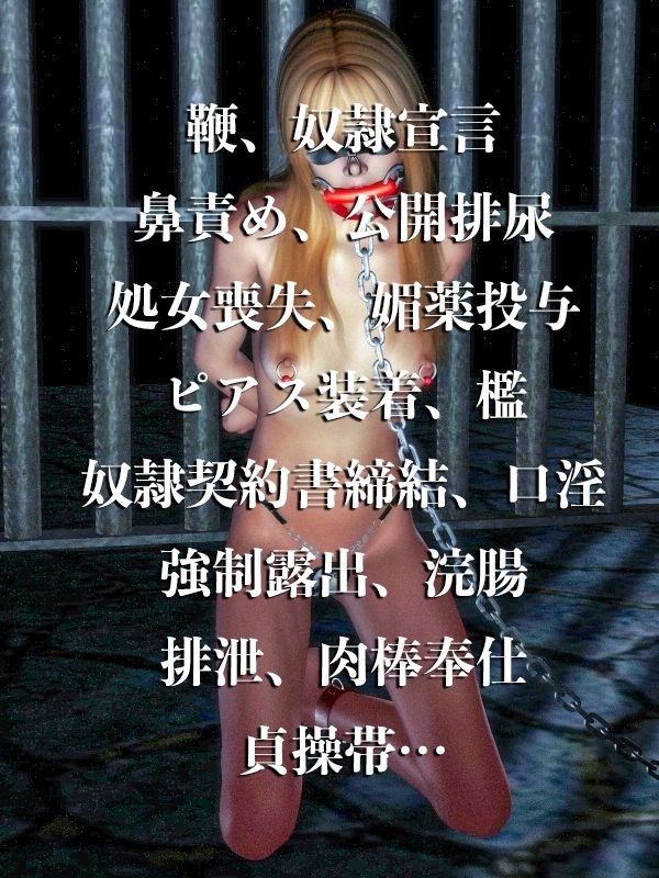 サンプル画像4:女剣士 家畜奴●調教（上）囚われの救世主(electric sheep) [d_234047]