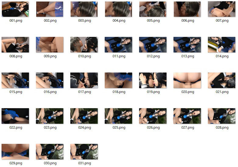 透けスカートビッチ男の娘の日常