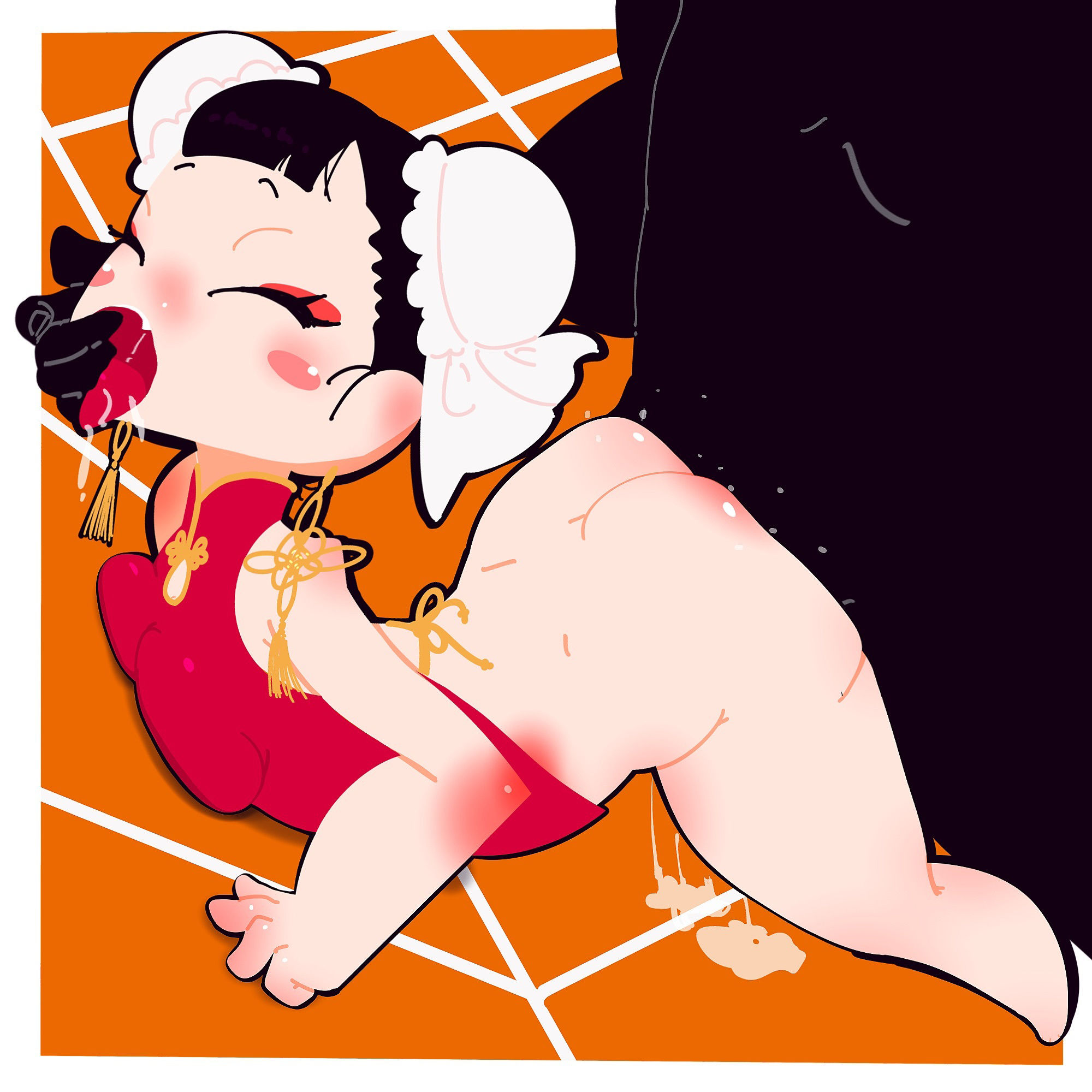 サンプル画像1:チャイナタウンミートGIFCG集2021年12月号(一ドル硬貨) [d_234554]