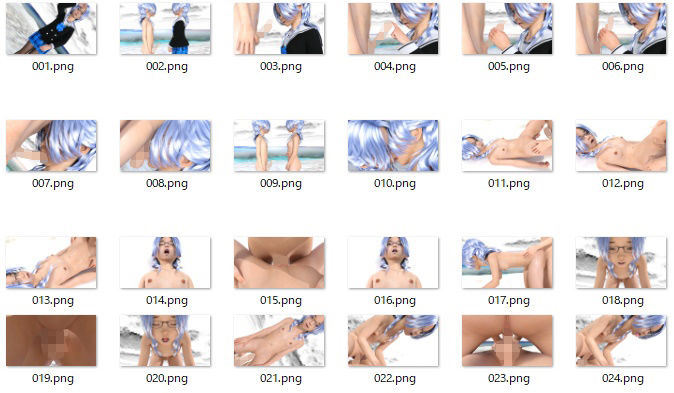 サンプル画像4:自分でセックスの練習をするJK(S級ロリっ娘クラブ) [d_234773]