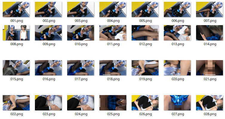 サンプル画像4:対面パンチラロリっ娘ルカ(S級ロリっ娘クラブ) [d_234774]