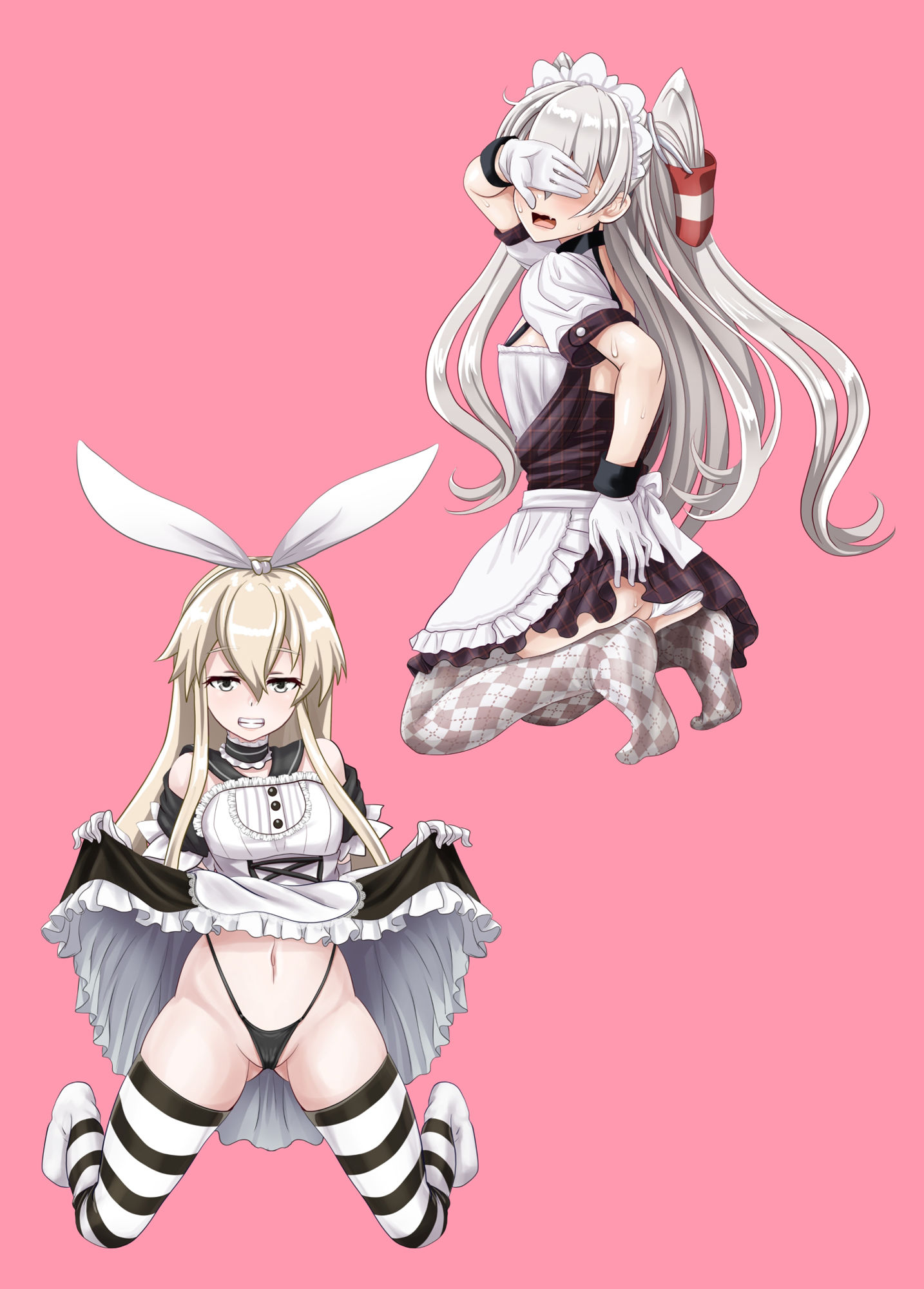 サンプル画像3:Maiden Fleet Girls メイド艦○れ （健全版）(tk8の小屋) [d_234865]