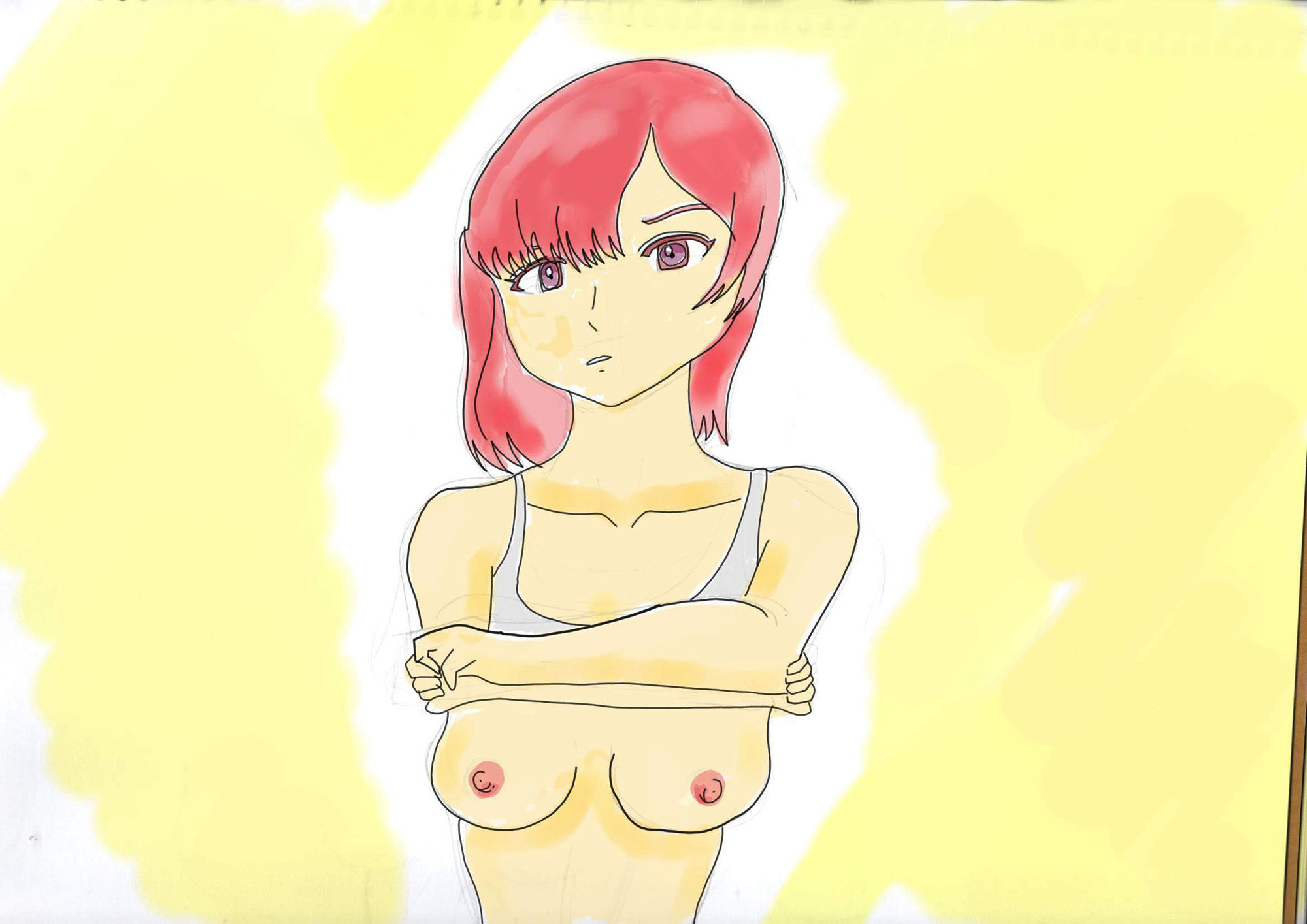 サンプル画像1:導師見習いの少女と旅の青年(カタフラクト) [d_234927]