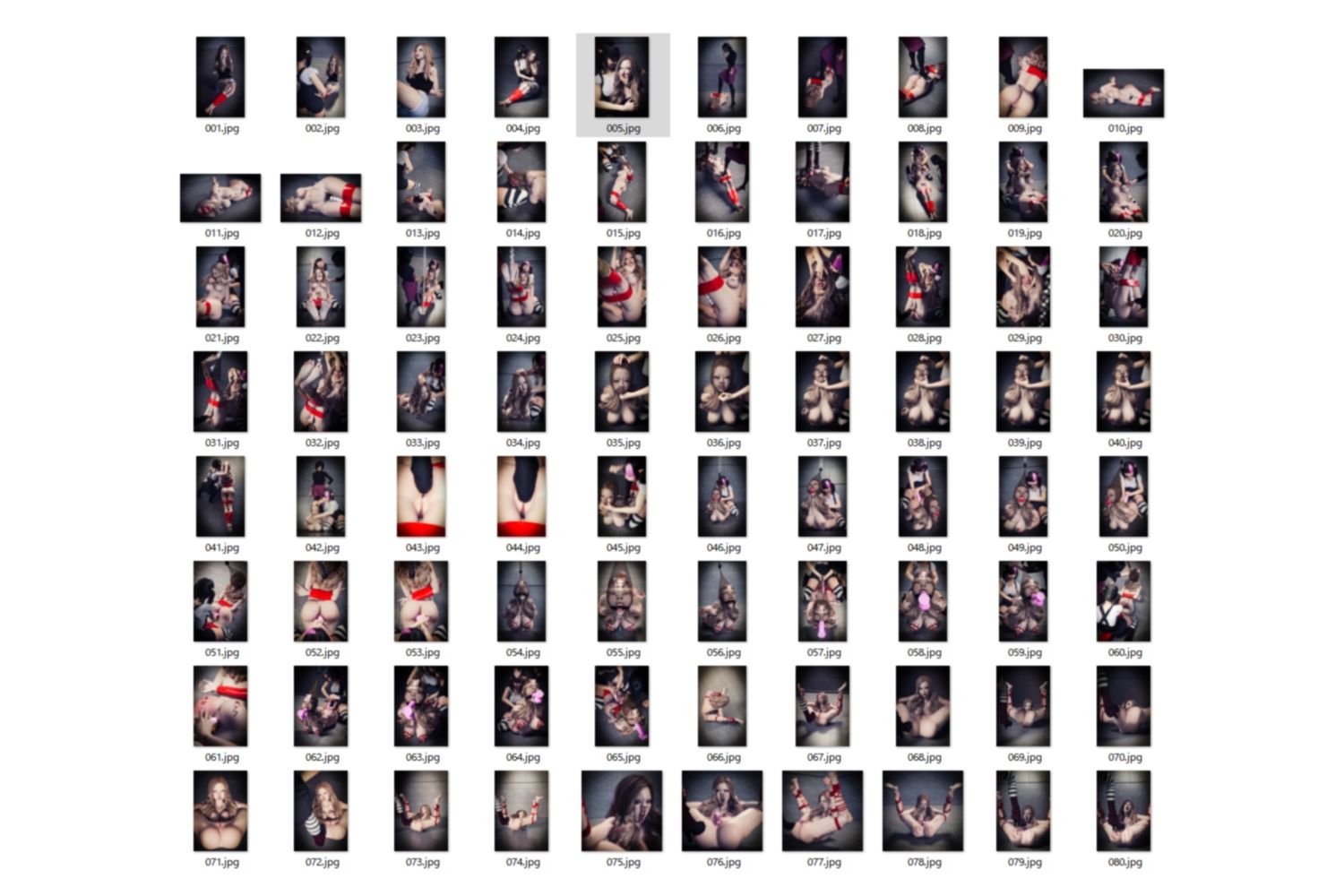 サンプル画像2:強●顔面変形ギャル【CG＋ループアニメ集】(NPTKN) [d_235707]