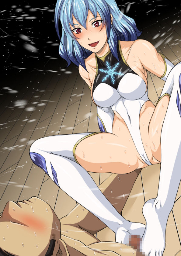 サンプル画像4:おまんこクリーチャーVol.1【JK雪女ちゃんVSセクハラわいせつ淫行教師】(夜ノヲカズ食堂) [d_235913]