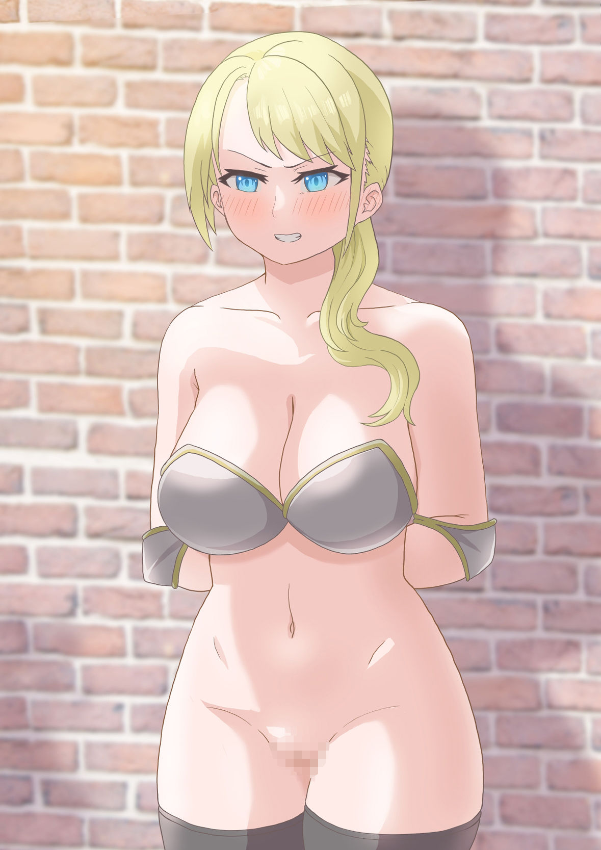 サンプル画像3:巨乳女騎士 屈辱の乳首イキ！！(テレシマ堂) [d_236167]