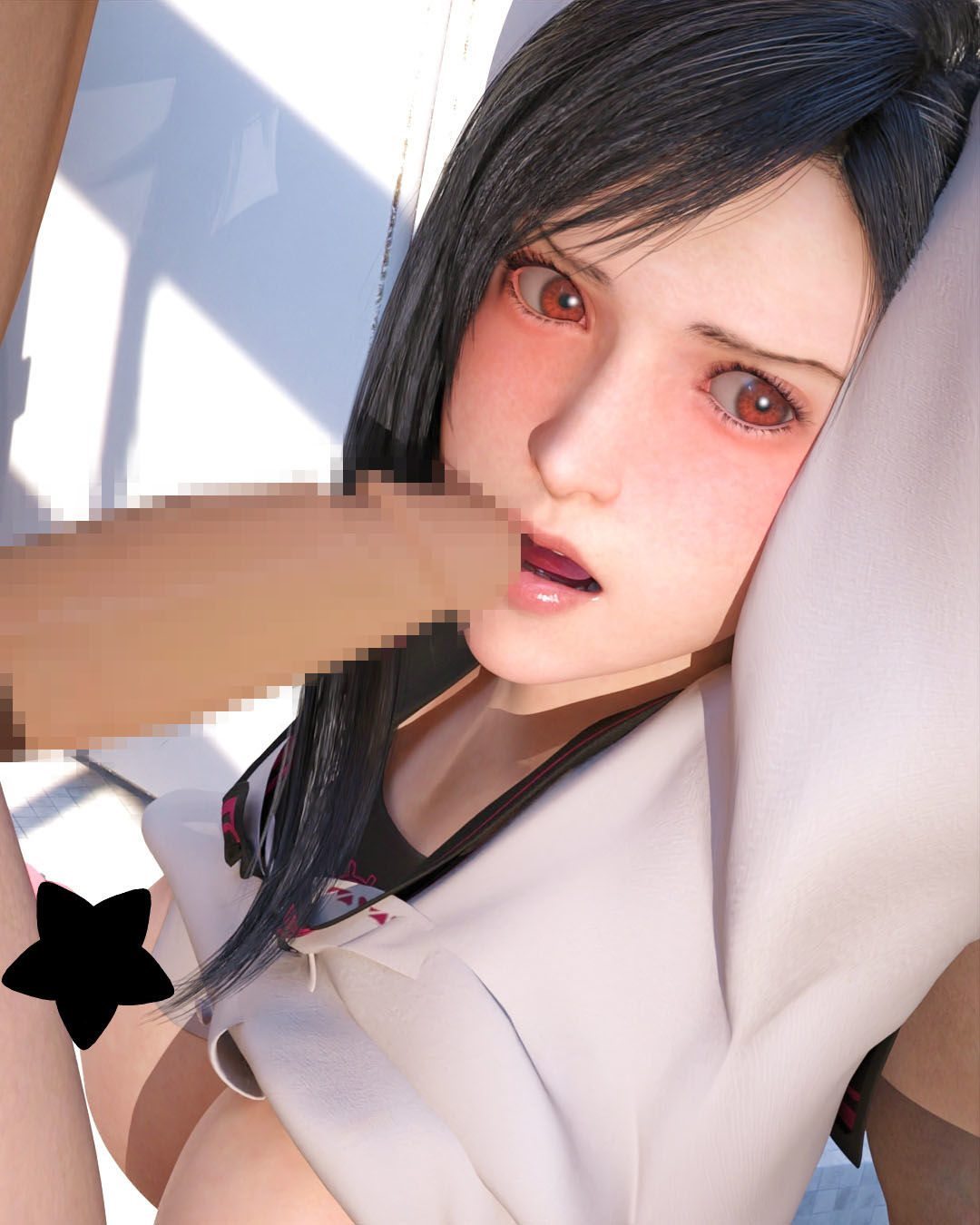 サンプル画像2:ティファと秘密の放課後(こづるソフトウェア) [d_236247]