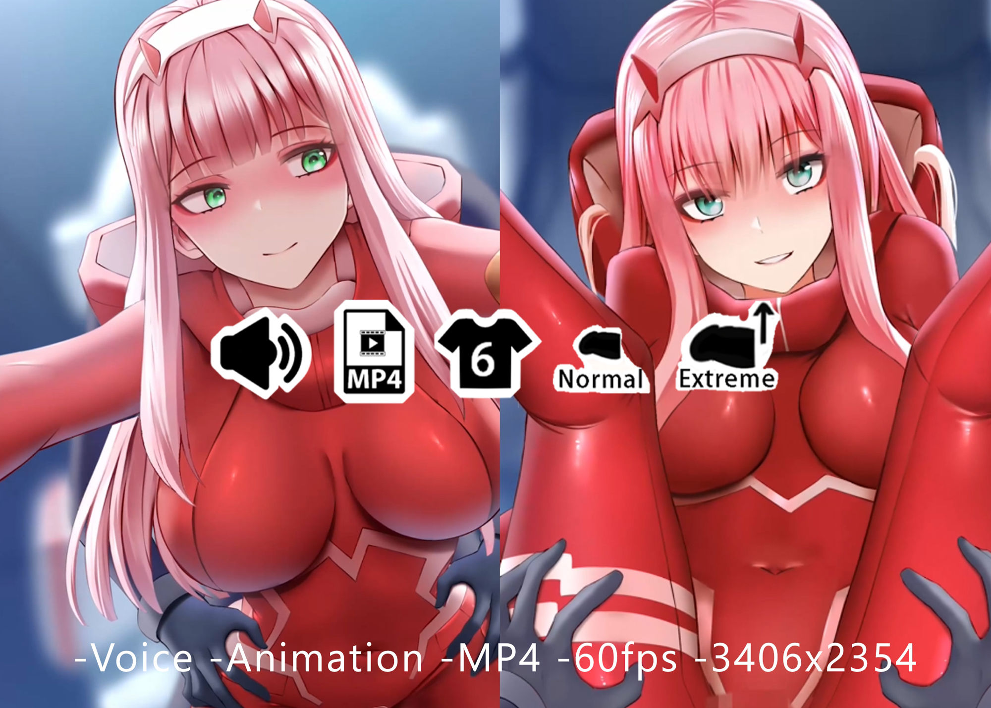 サンプル画像1:ゼロツー – 同人動画 （ぎんハハ）(ぎんハハ) [d_236378]