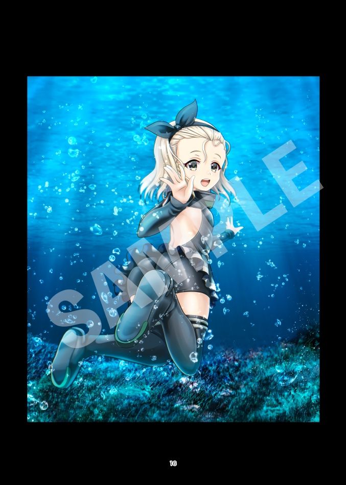 サンプル画像2:Under Water Fleet Girls 潜水娘(tk8の小屋) [d_236661]