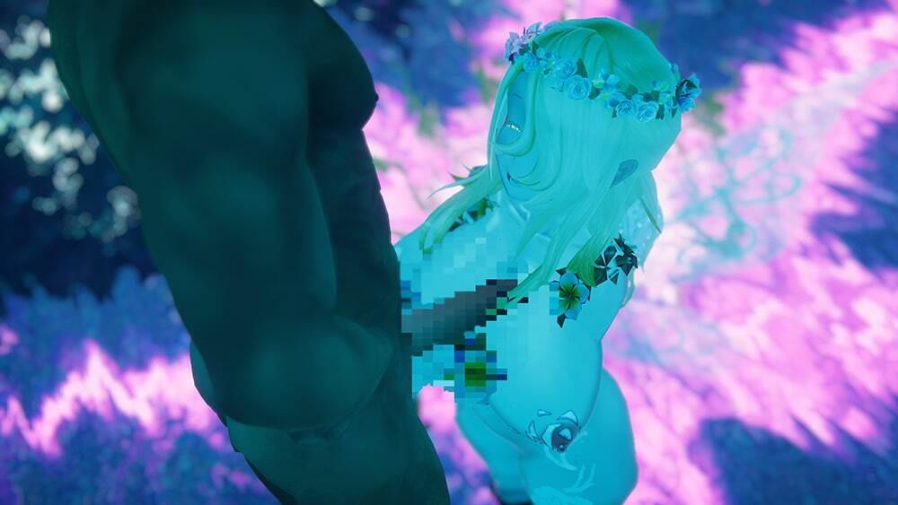 サンプル画像4:欲情した妖精たちの集まる森(HVR) [d_236908]