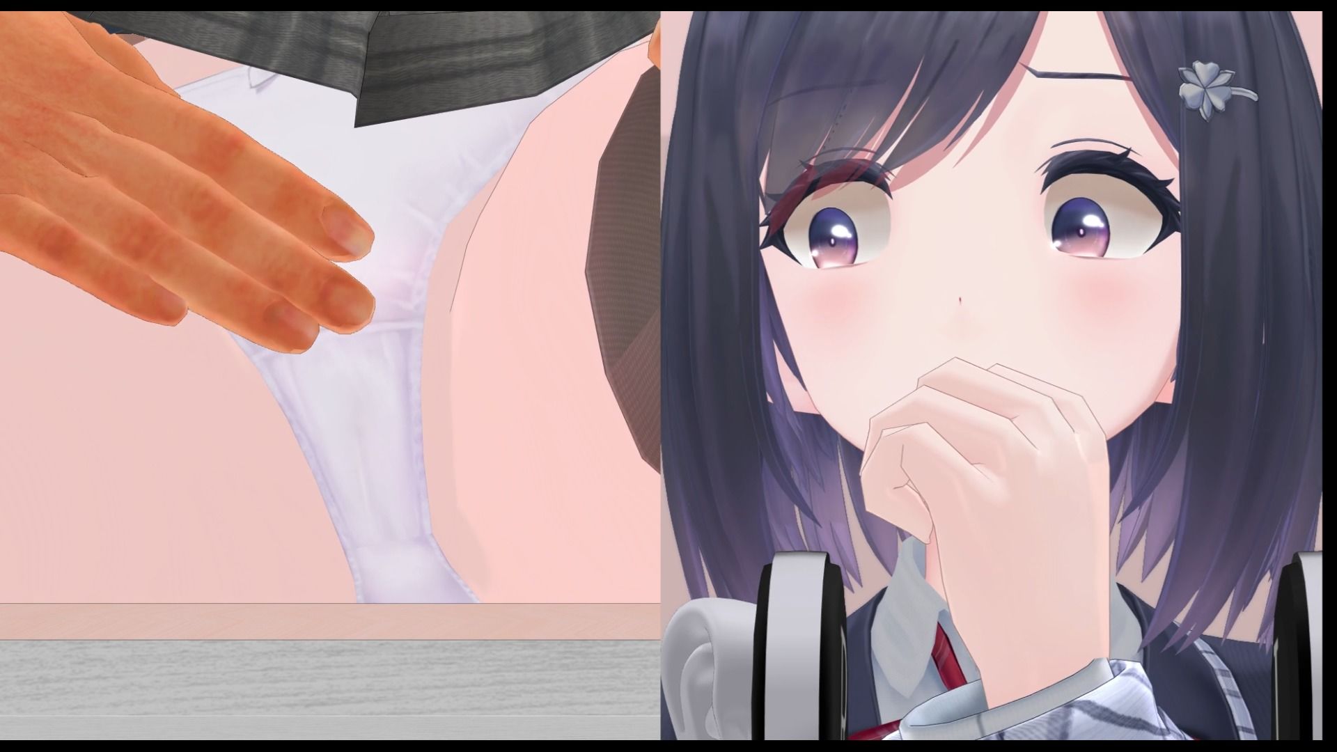 サンプル画像6:卒業記念AV！配信中に背徳SEX？バレてしまったら卒業しかない…(えもえちプロダクション) [d_237471]