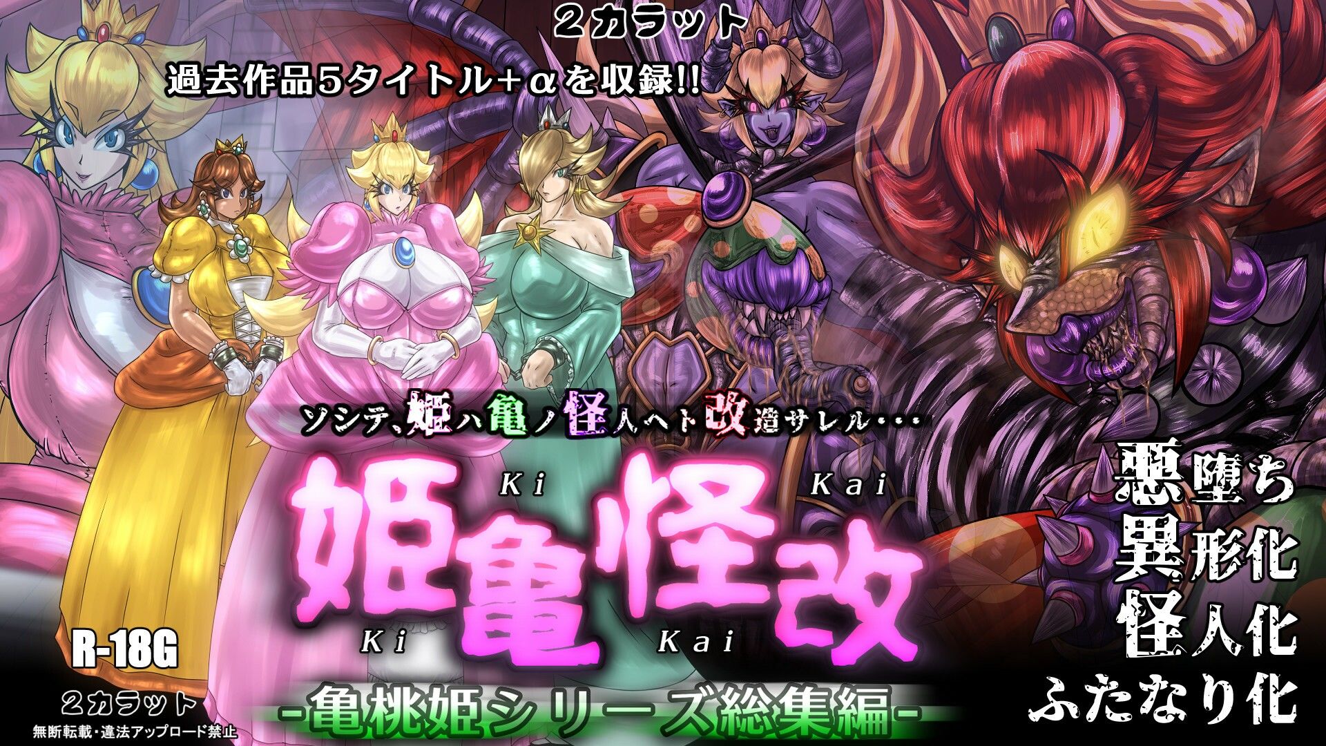 姫亀怪改 -亀桃姫シリーズ総集編-