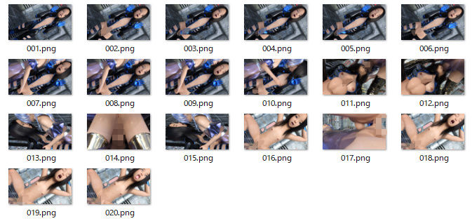 サンプル画像5:メス堕ちした男の娘怪盗コトハ(ハードコア001) [d_238404]