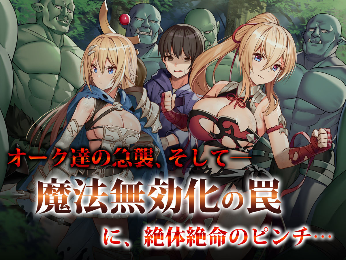 サンプル画像3:とある冒険者（パーティ）の全滅レポート case.1 オークに恋人姉妹を犯●れた魔法使い(ヒロピンlab) [d_238619]