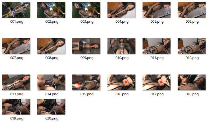 サンプル画像4:お仕置きされた露出狂男の娘(ハードコア001) [d_238750]