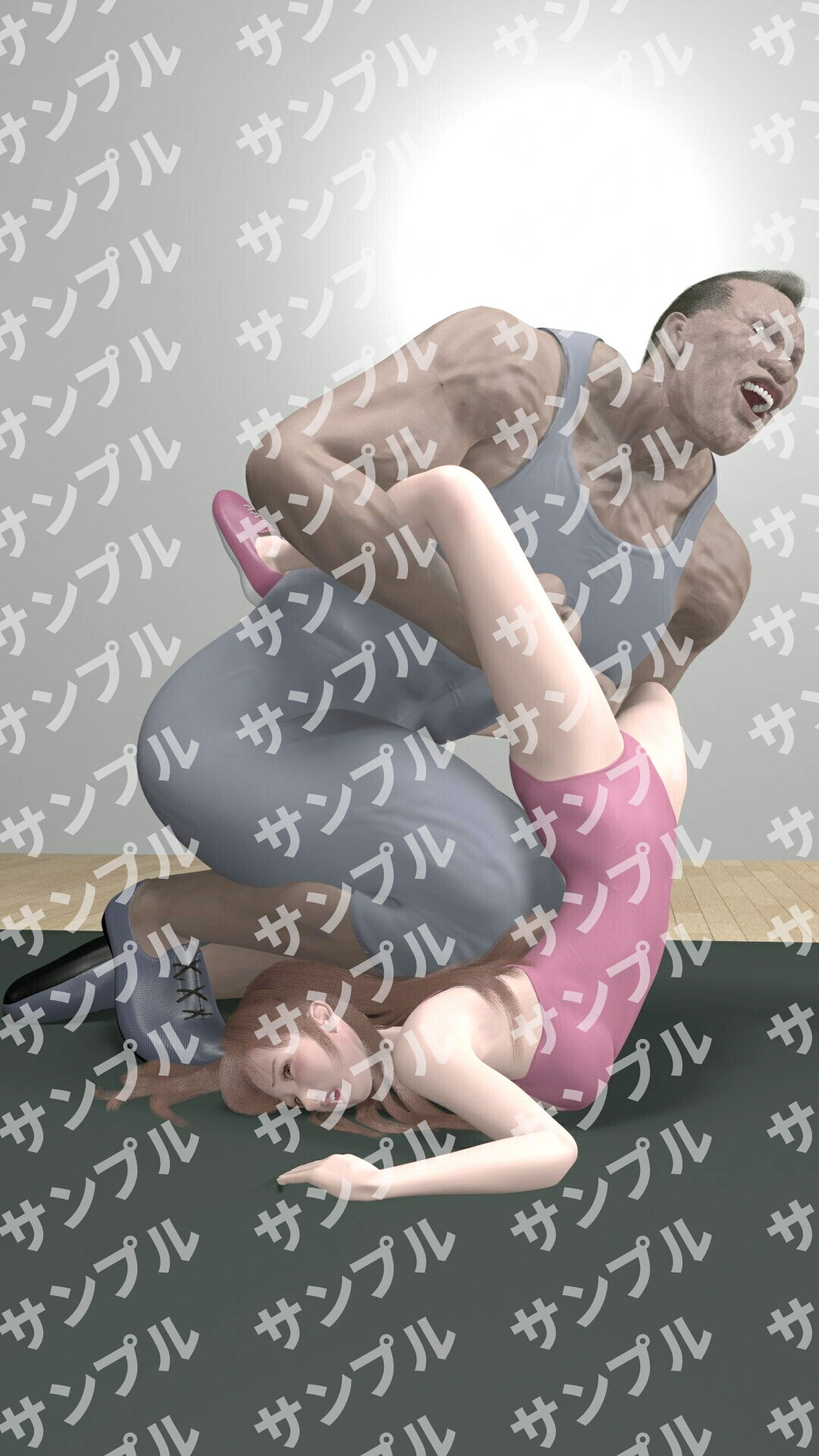 サンプル画像6:健康強要エクササイズ＃1 見習い秘書娘彩香編(ミステリーアンサークル) [d_238936]