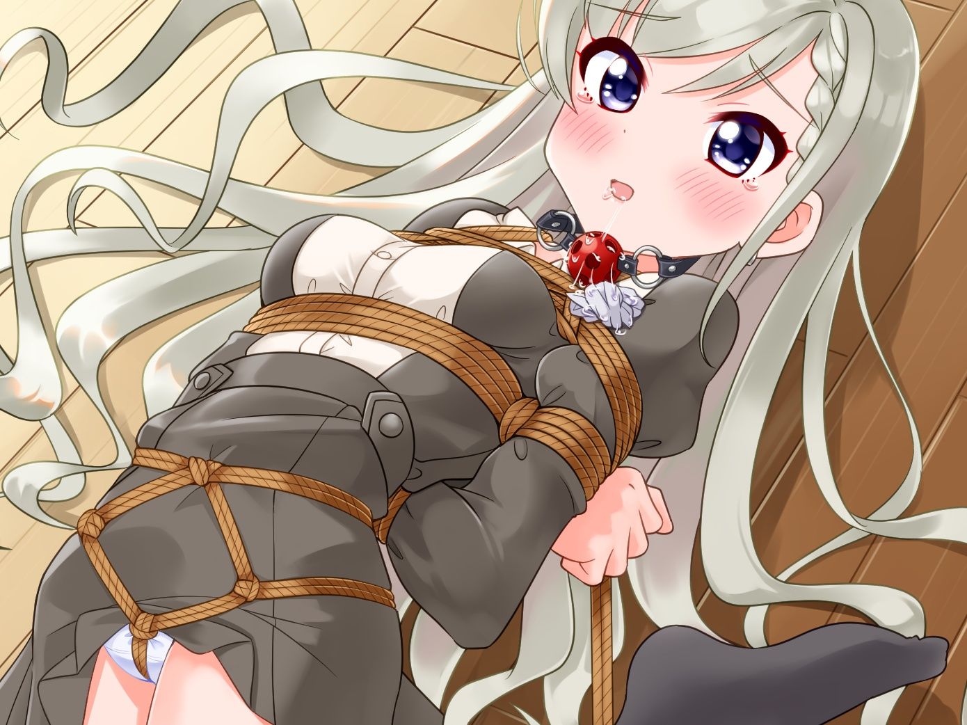 サンプル画像2:着衣緊縛CG集 なわのかなた 2021B(村雲茶屋) [d_239874]