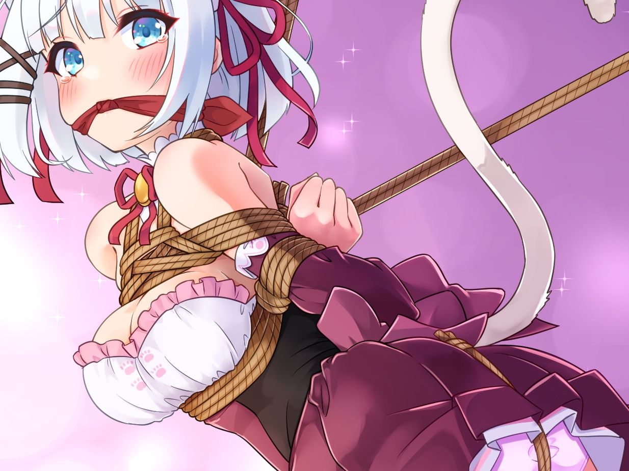 サンプル画像3:着衣緊縛CG集 なわのかなた 2021B(村雲茶屋) [d_239874]