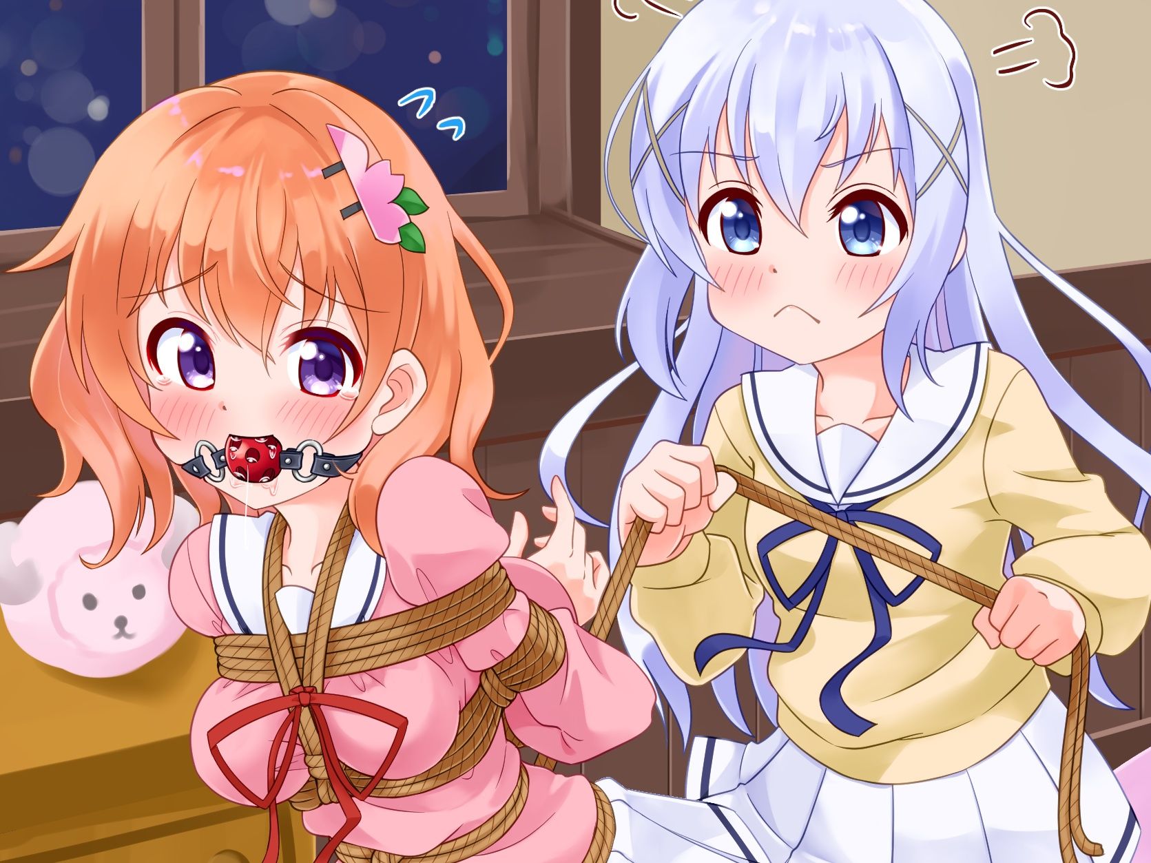 サンプル画像4:着衣緊縛CG集 なわのかなた 2021B(村雲茶屋) [d_239874]