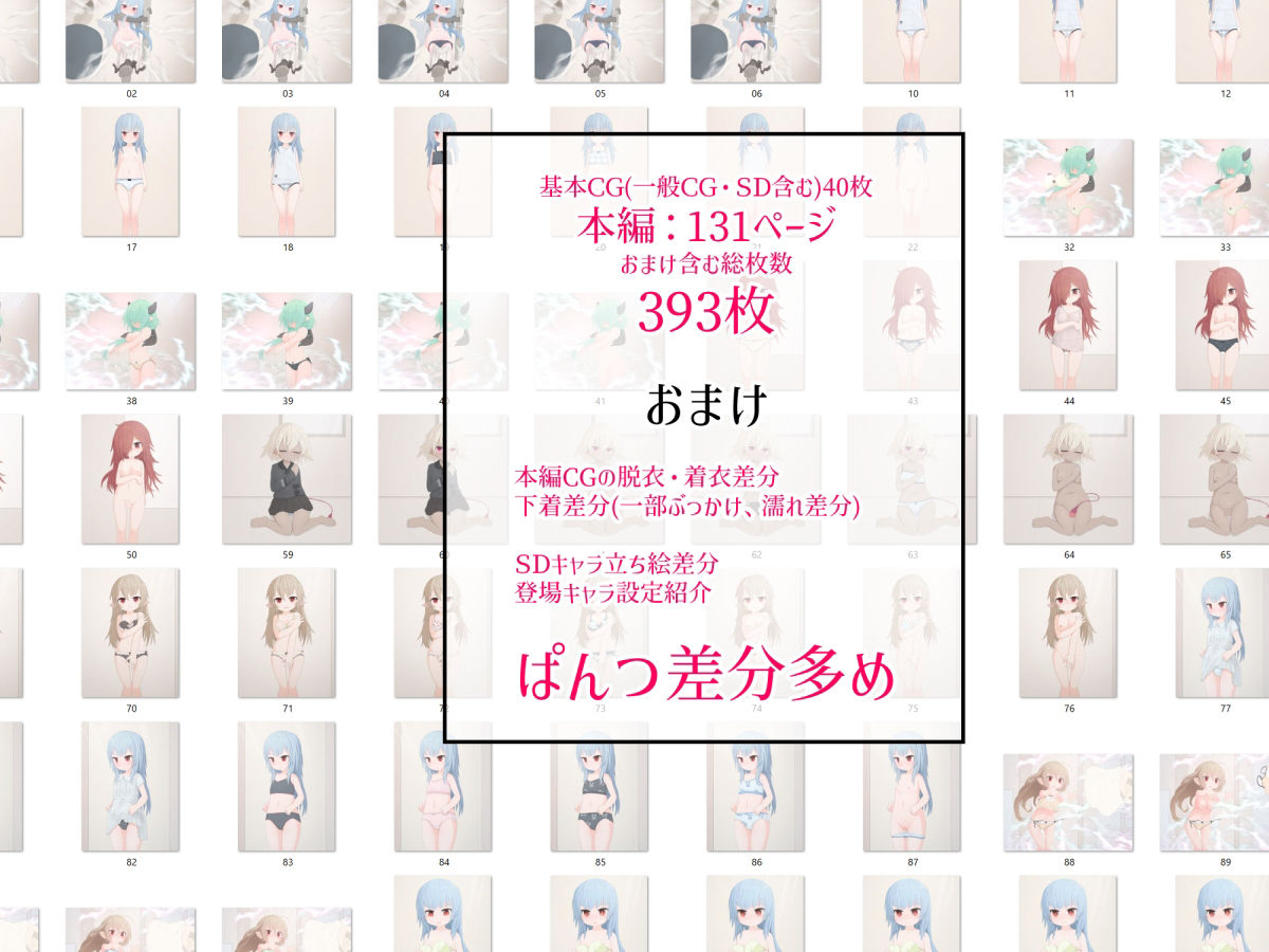 サンプル画像5:脱衣トラップの誤作動と店員さんによるお詫びのサービスのお話(らーすとちゅか) [d_240175]