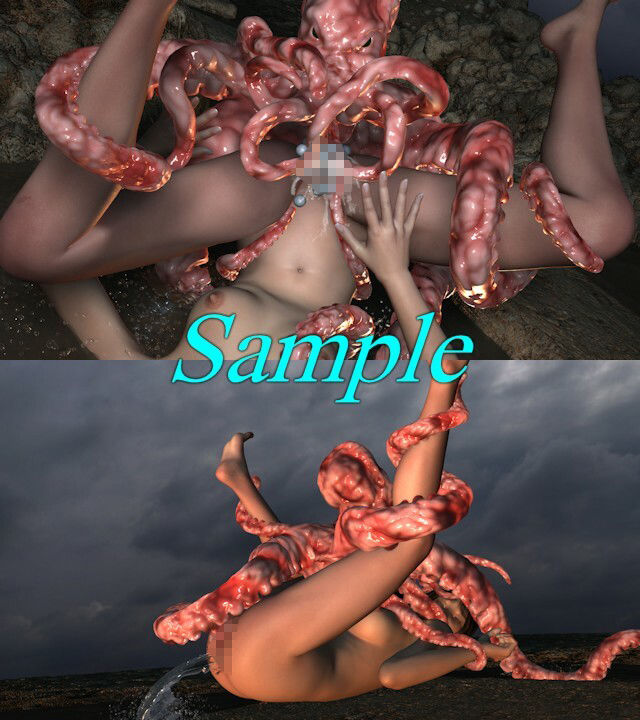 サンプル画像3:鬼畜タコの産卵(ChapterX) [d_240416]