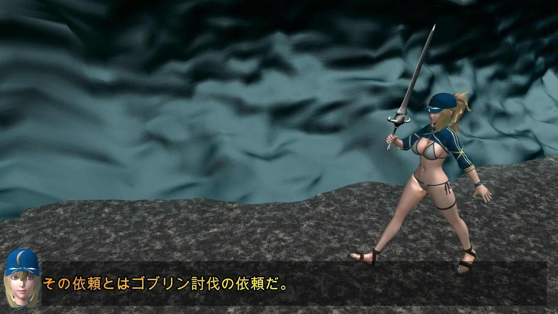 サンプル画像2:勇者アリスVSゴブリン(SFL) [d_240813]