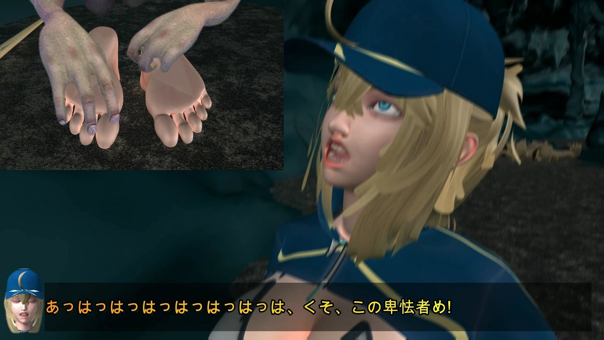 サンプル画像4:勇者アリスVSゴブリン(SFL) [d_240813]