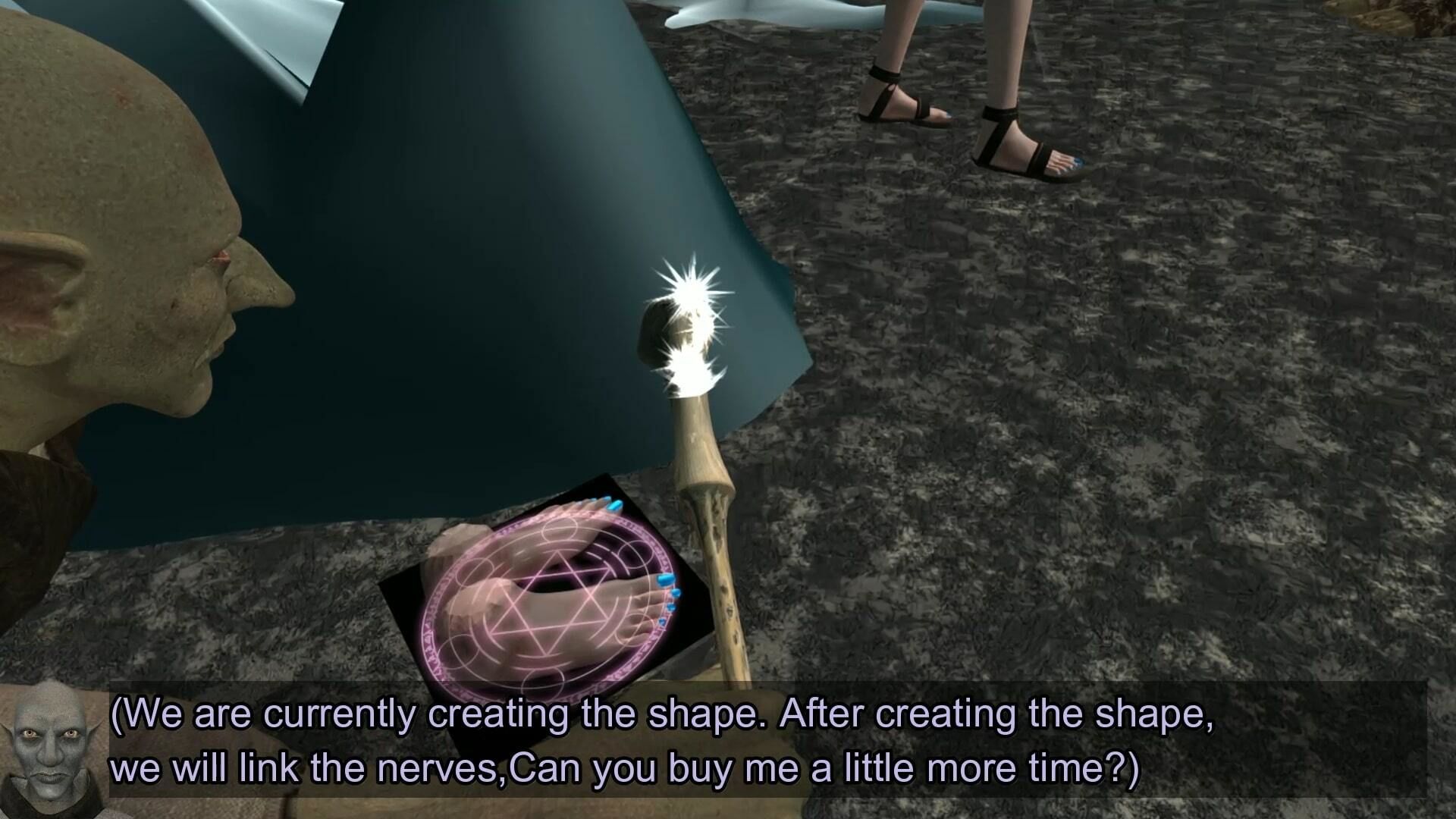 サンプル画像6:勇者アリスVSゴブリン(SFL) [d_240813]