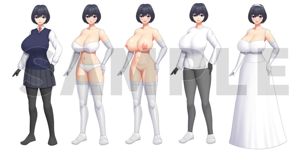 サンプル画像6:恋人は爆乳サイボーグ(アスタローサン) [d_240862]