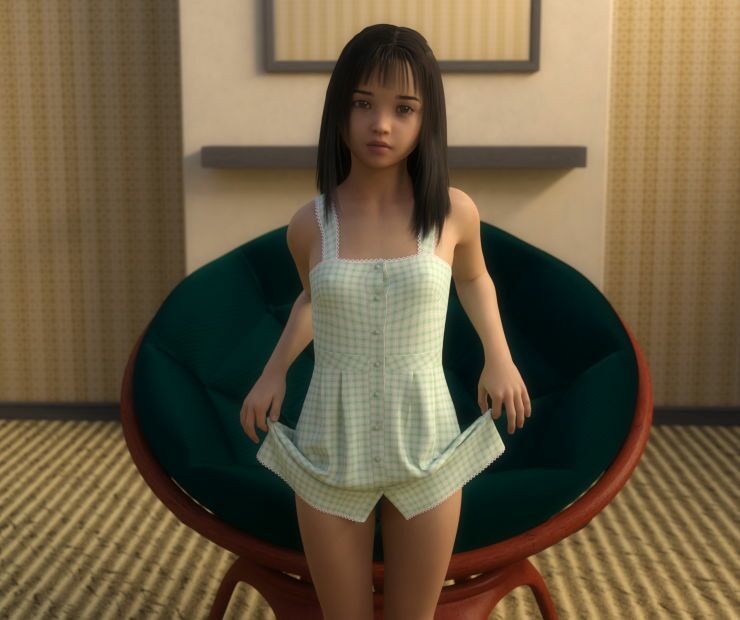 サンプル画像5:少女の幽霊とイチャコラする話(ままるみ企画) [d_241144]