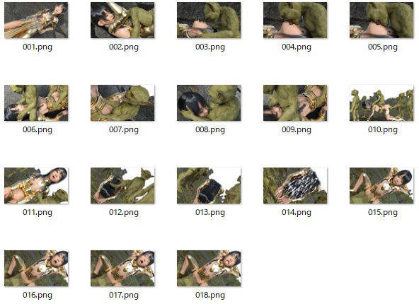 サンプル画像4:ゴブリンの苗床になった勇者スー(S級ロリっ娘クラブ) [d_241639]