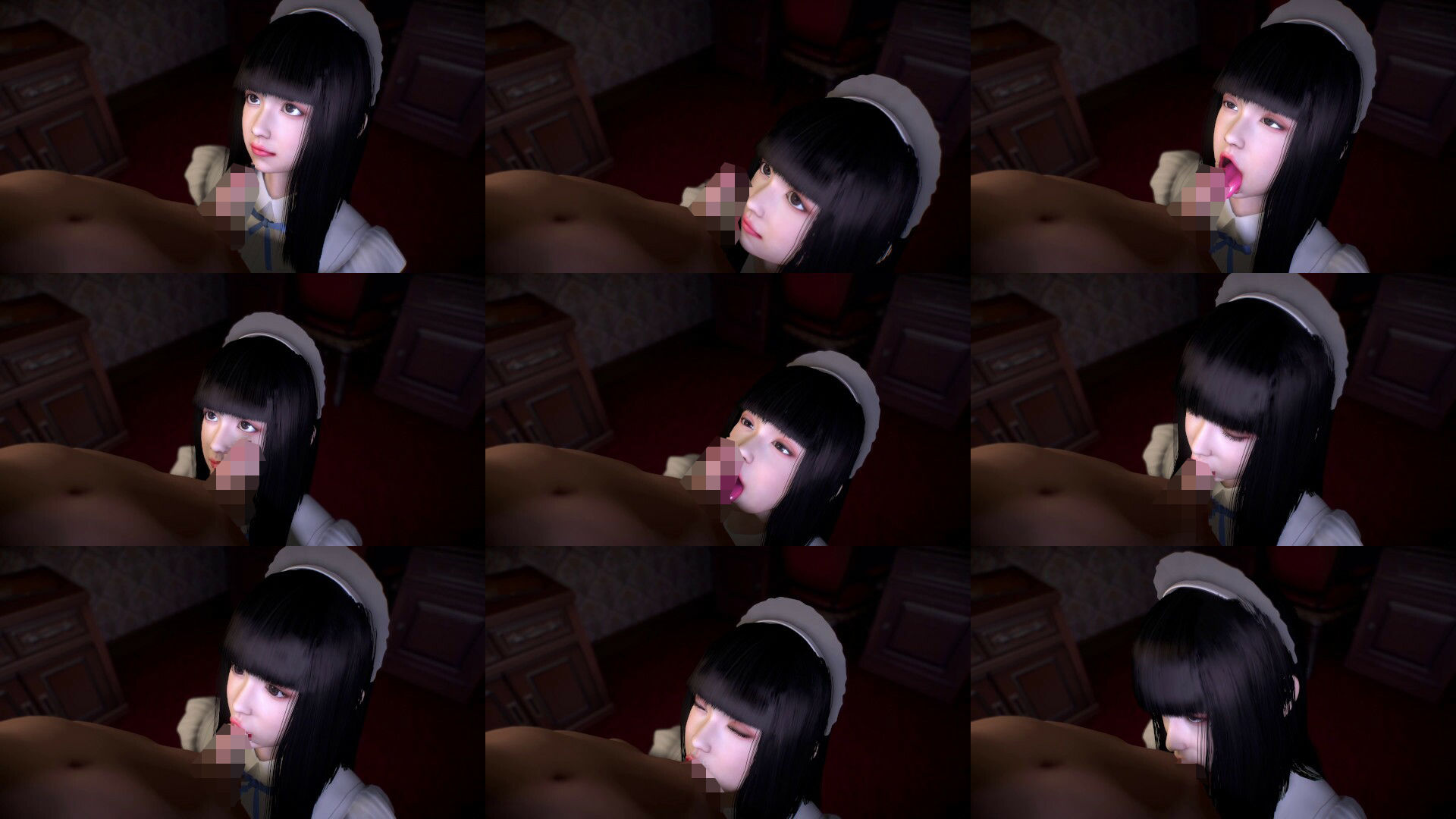 サンプル画像2:ロリメイドさんのおくちでご奉仕(音無) [d_241804]