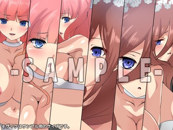 サンプル画像3:五等分のウェディング(Dressing＋Party) [d_242367]