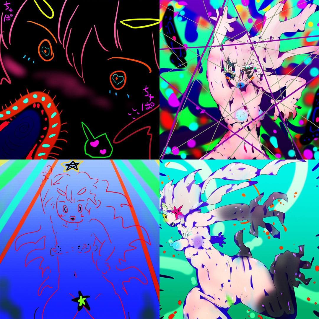 サンプル画像3:【基本75枚】VECTORERS=ベクトラーズ=【4K＆裸眼立体視】(スタジオ・ジナシスタ！！) [d_242487]