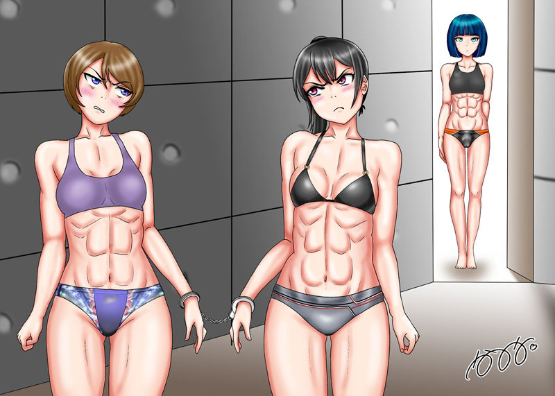 サンプル画像1:競泳パンツ女子2 地獄の密着特訓！(カツオ私設ギャラリー) [d_242544]