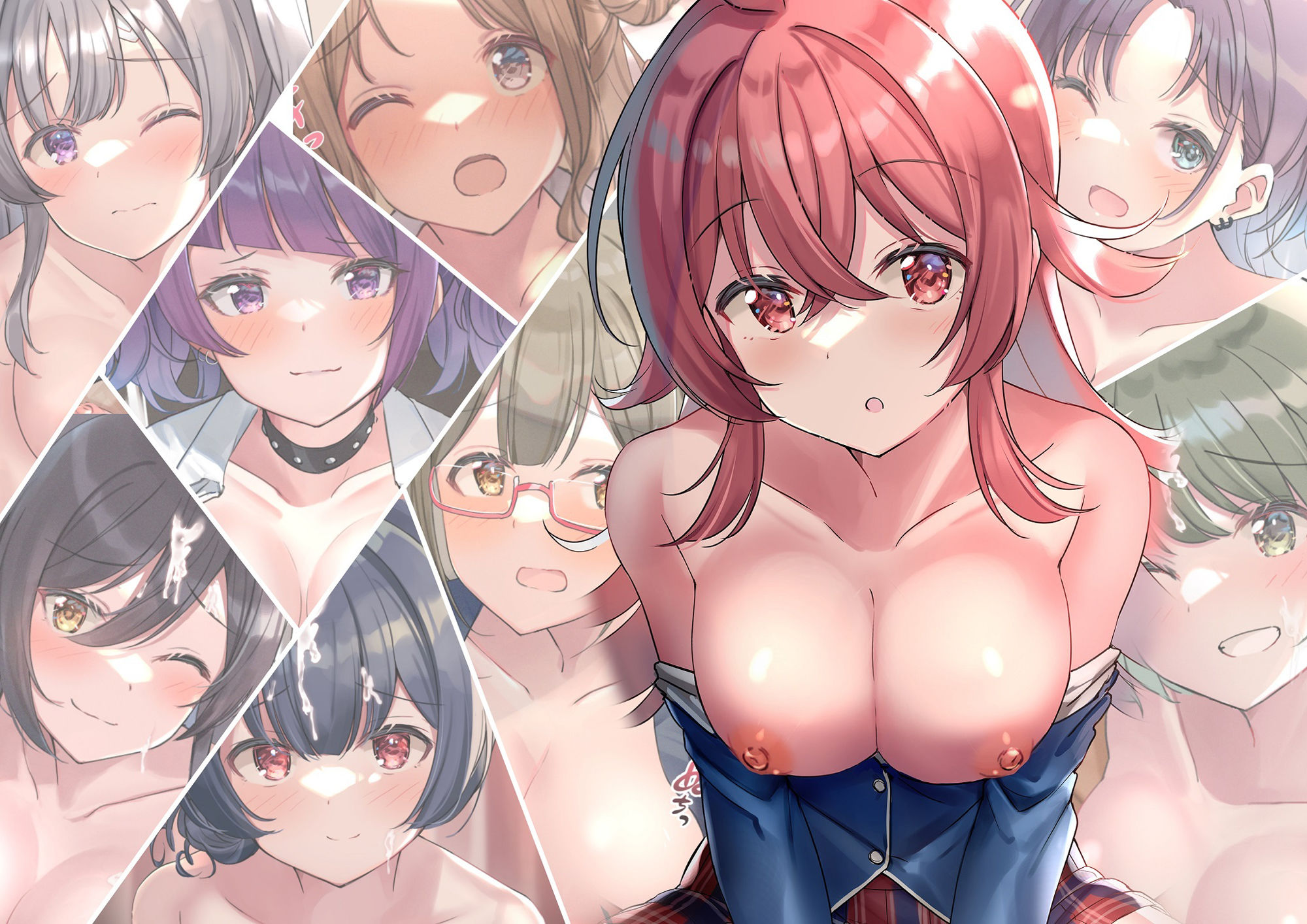 サンプル画像1:283プロのアイドル達と制服でラブラブえっちするCG集vol.2(しいたけ工房) [d_242558]