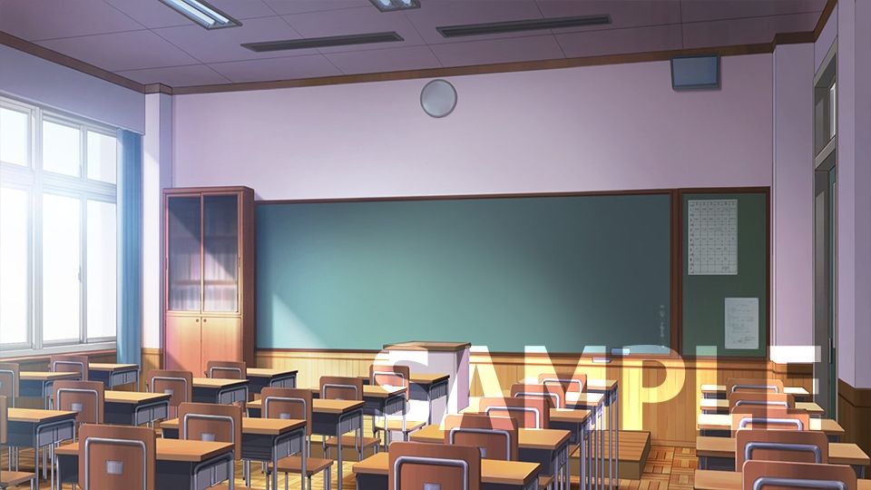 背景フリー素材『学校』