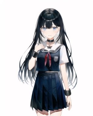 サンプル画像3:制服美少女監禁CG だれかたすけて…(なかせ隊) [d_244451]