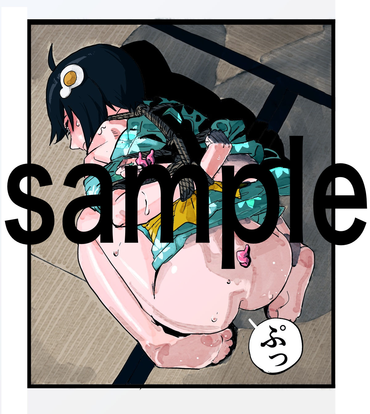 Japanimation characters緊縛CG集