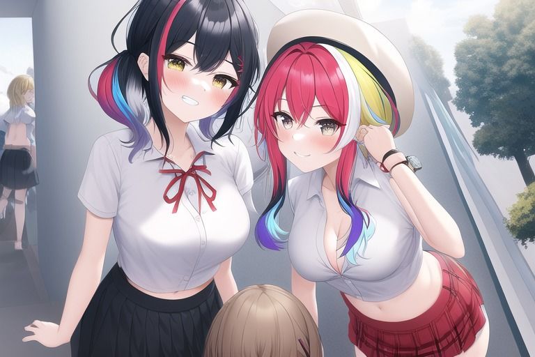 サンプル画像4:愛染十色な人たち〜JK版〜(催●スマホの淫魔) [d_244623]