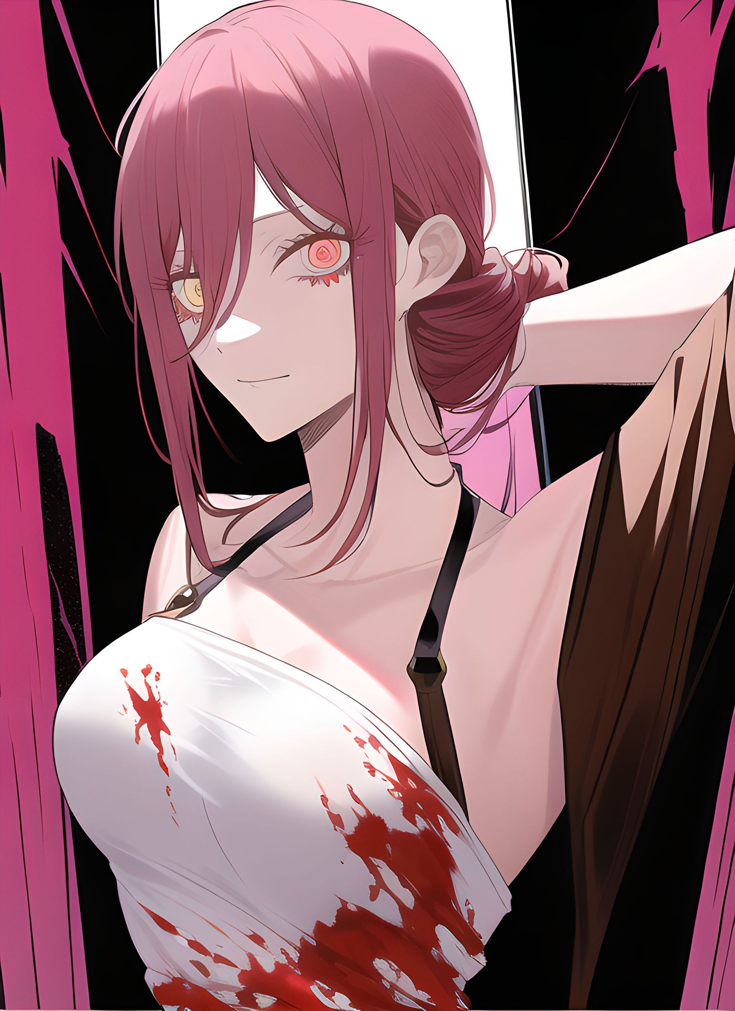 サンプル画像1:AIが教えてくれる マキマさんはなにイロなのか【AI出力画像集】(wide hips) [d_244706]