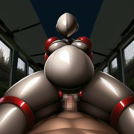 サンプル画像2:滅んだ世界で雌ロボ達と繁殖子作りするCG集(シスターじぇろうむ) [d_244875]