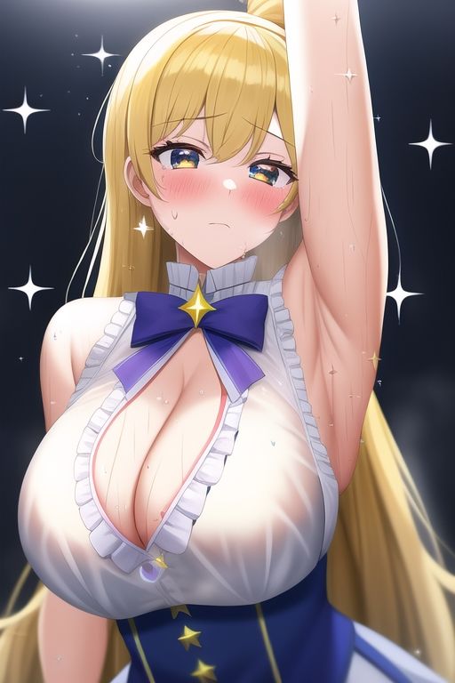 サンプル画像3:魔法少女蒸れCG集(デカ唐揚げ弁当) [d_244890]