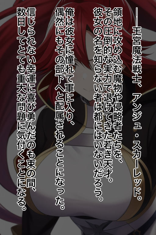 サンプル画像2:赤き魔法の戦士はいちゃラブ孕み妻にジョブチェンジする(サイバティックワイバーン) [d_244946]