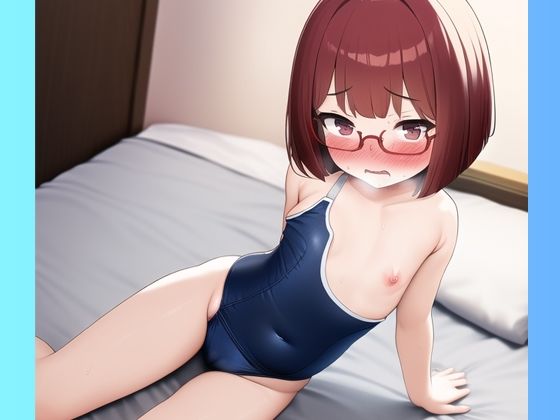 サンプル画像3:スク水めがねの少女たち(SKIN  SEA) [d_244949]