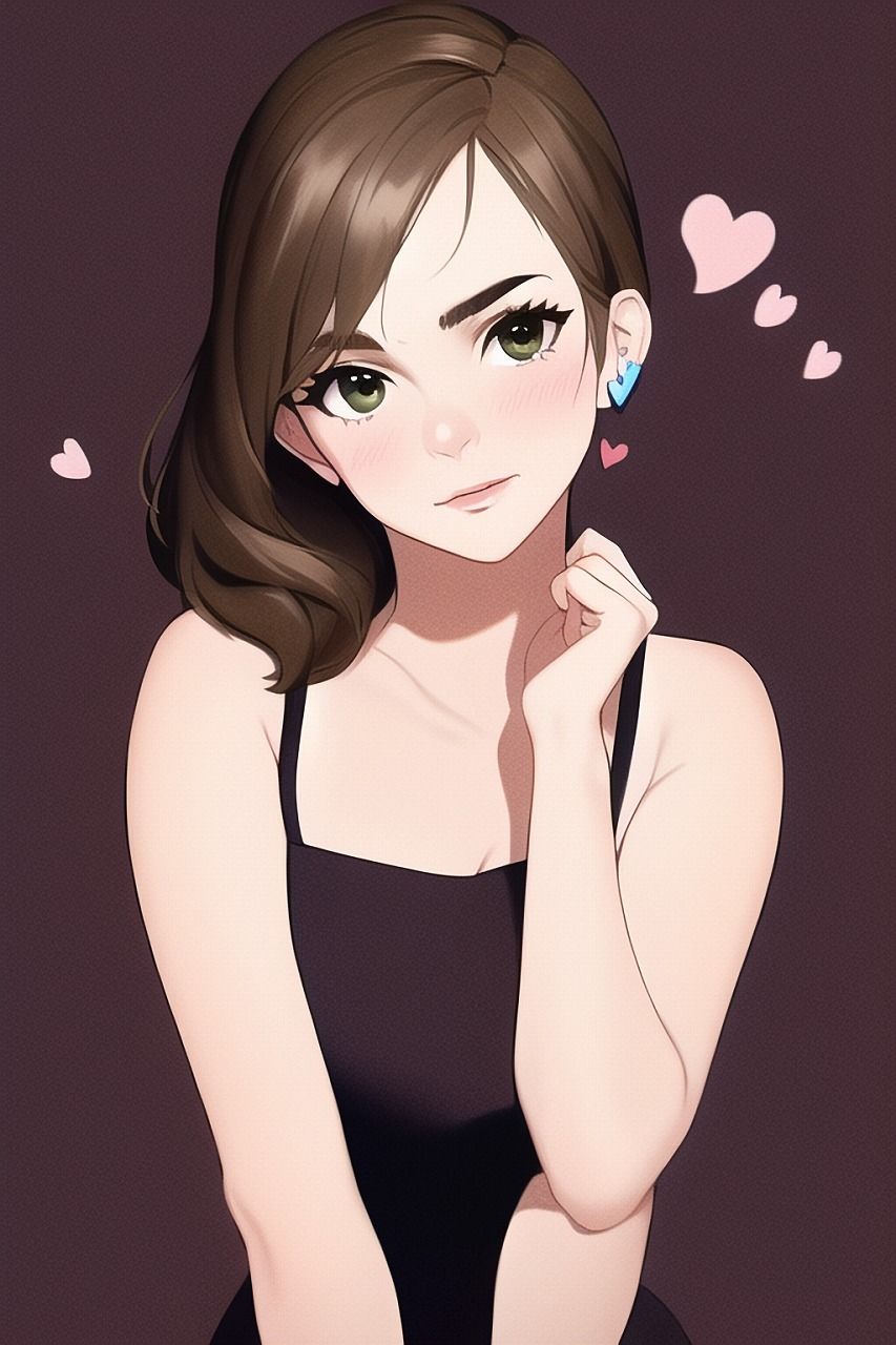 サンプル画像6:【自作絵→AI生成】オリジナルキャラのレベッカちゃん【同人CG集、同人CG集】(ケービータイトのママ) [d_245129]