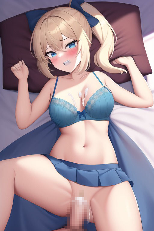 サンプル画像6:【8人の美少女】嫌がる女の子に無理やり中出し。レ●プされながら歯を食いしばる CG集【144枚】※著作権フリー(AIアーティストさいばぁ) [d_245166]