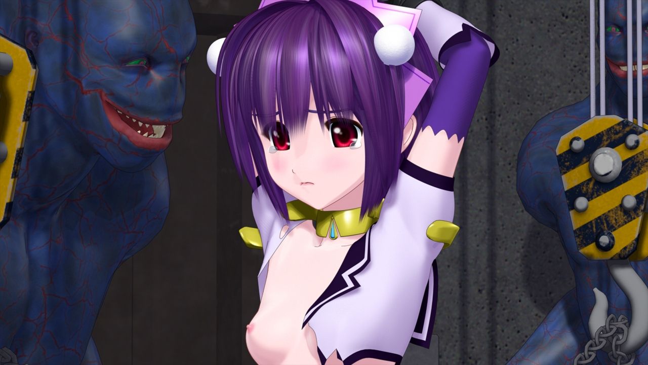 サンプル画像3:囚われの魔法戦士 3DCG Animation(ごんごろごん) [d_245198]